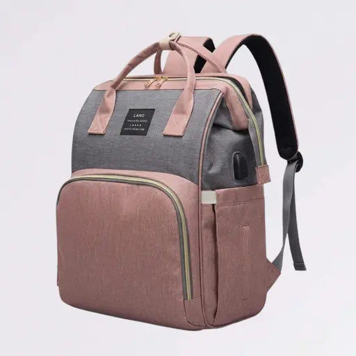 Nomade™ - Sac à dos à langer avec lit bébé intégré