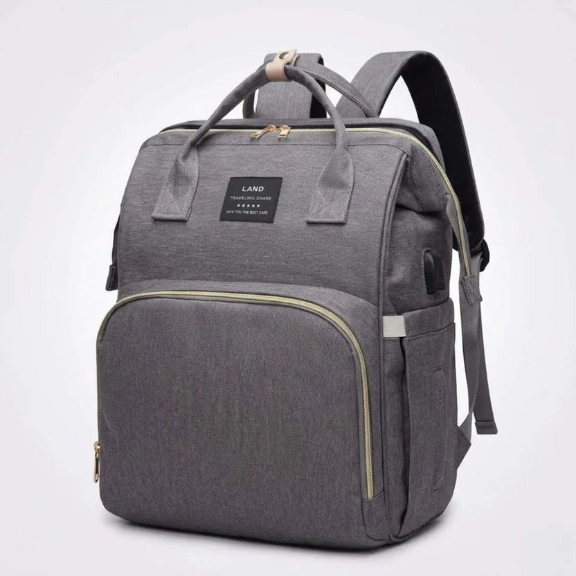 Nomade™ - Sac à dos à langer avec lit bébé intégré