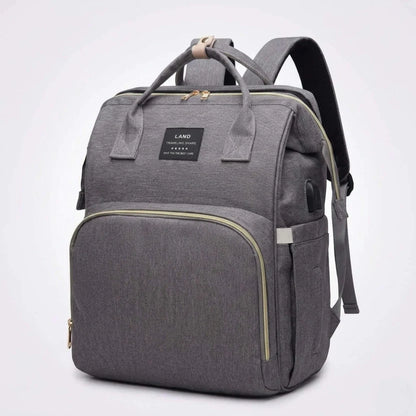 Nomade™ - Sac à dos à langer avec lit bébé intégré